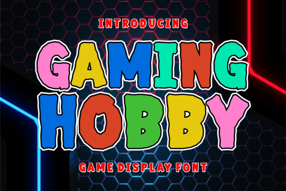 Gaming Hobby Font - Featured Image
