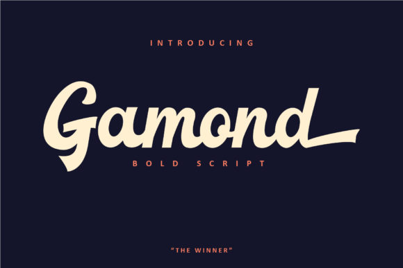 Gamond Font - Featured Image