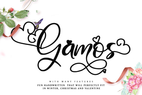 Gamos Font - Featured Image