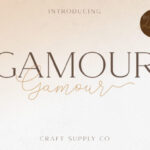 Gamour Font - Featured Image