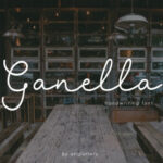 Ganella Font - Featured Image