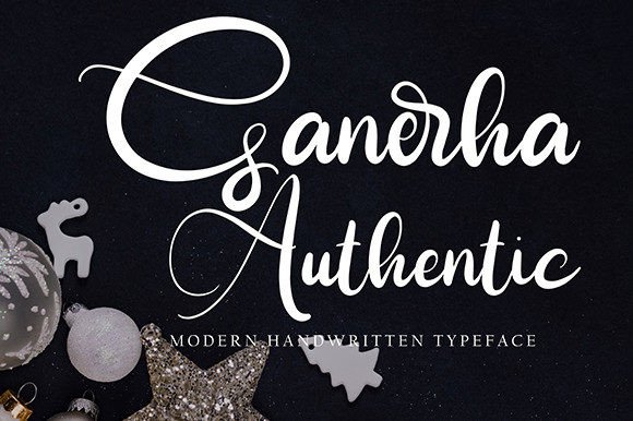 Ganerha Authentic Font - Featured Image