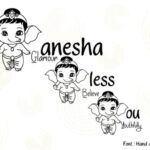Ganesha Bless You Font - Featured Image