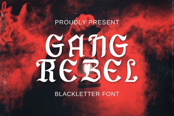 Gang Rebel Font - Featured Image