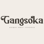 Gangsoka Font - Featured Image
