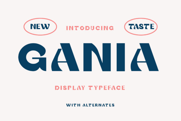 Gania Font - Featured Image