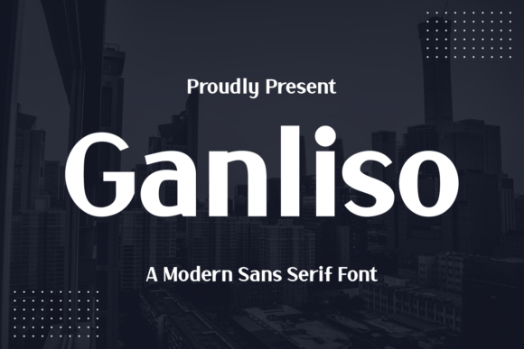 Ganliso Font - Featured Image