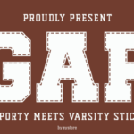 Gap Sporty Font - Featured Image