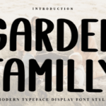Garden Familly Font - Featured Image