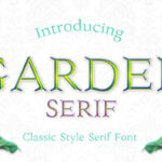 Garden Font - Featured Image