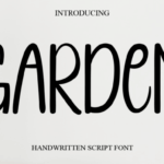 Garden Font - Featured Image