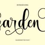 Garden Font - Featured Image