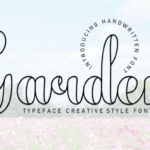 Garden Font - Featured Image