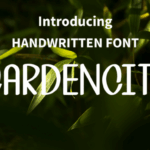 Gardencity Font - Featured Image