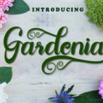 Gardenia Font - Featured Image