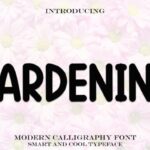 Gardening Font - Featured Image