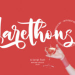 Garethons Script Font - Featured Image