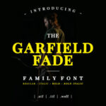 Garfield Fade Family Font - Featured Image