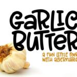 Garlic Butter Font - Featured Image