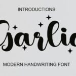 Garlic Font - Featured Image