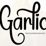 Garlic Font - Featured Image