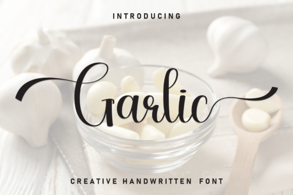 Garlic Font - Featured Image