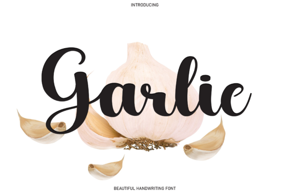 Garlic Font - Featured Image