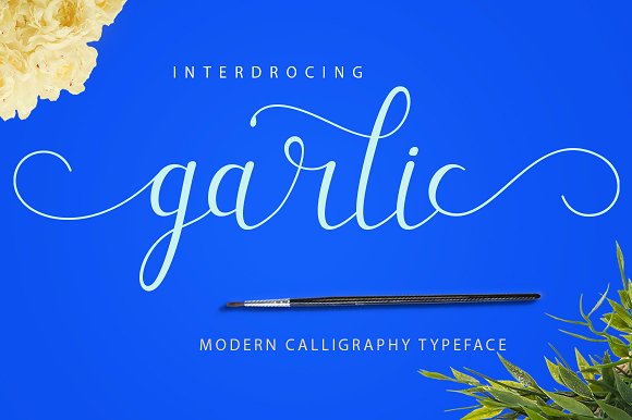 Garlic Font - Featured Image