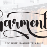 Garments Font - Featured Image