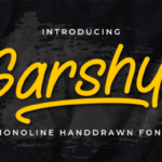 Garshyl Font - Featured Image