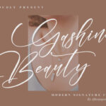 Gashina Beauty Font - Featured Image