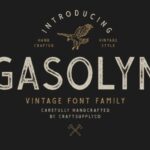 Gasolyn Family Font - Featured Image