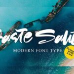Gaste Saliter Font - Featured Image
