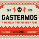 Gastermos Font - Featured Image