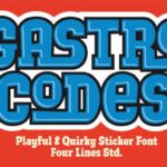 Gastro Codes Font - Featured Image