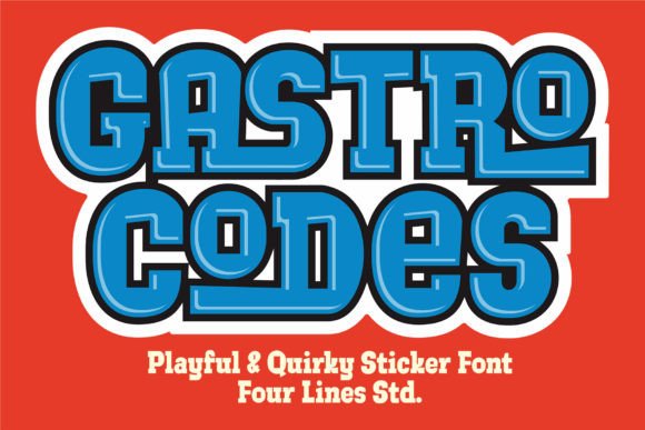 Gastro Codes Font - Featured Image