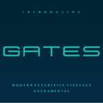 Gates Font - Featured Image