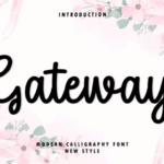 Gateway Font - Featured Image