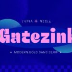 Gatezink Font - Featured Image