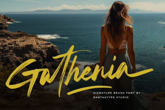 Gathenia Font - Featured Image