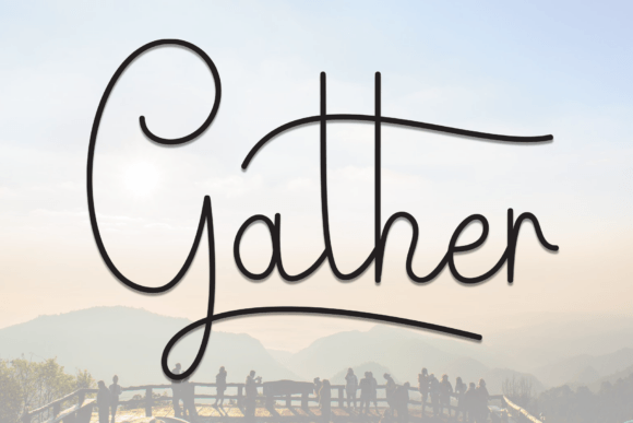 Gather Font - Featured Image