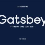 Gatsbey Font - Featured Image
