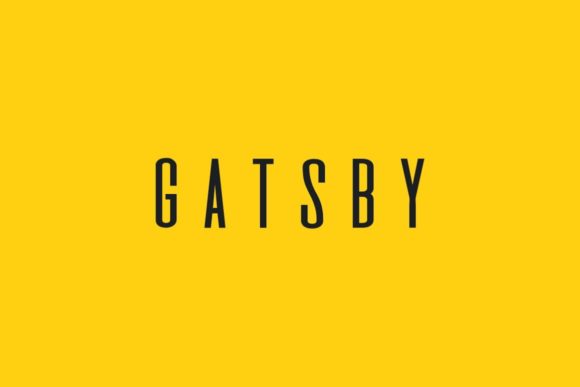 Gatsby Font - Featured Image