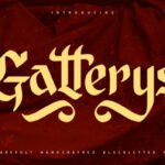 Gatterys Font - Featured Image
