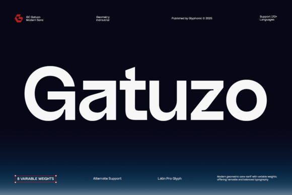 Gatuzo Font - Featured Image