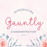 Gauntly Font - Featured Image