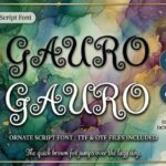 Gauro Font - Featured Image