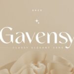Gavensy Font - Featured Image