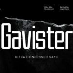Gavister Font - Featured Image
