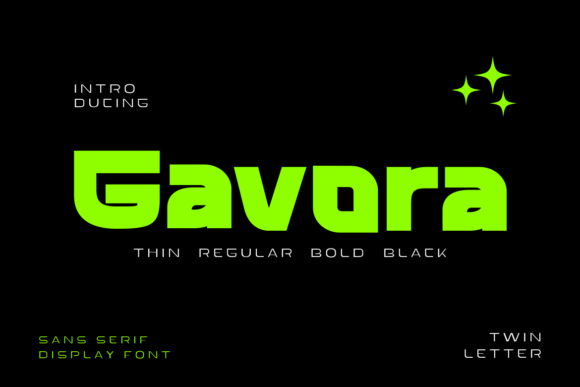 Gavora Font - Featured Image